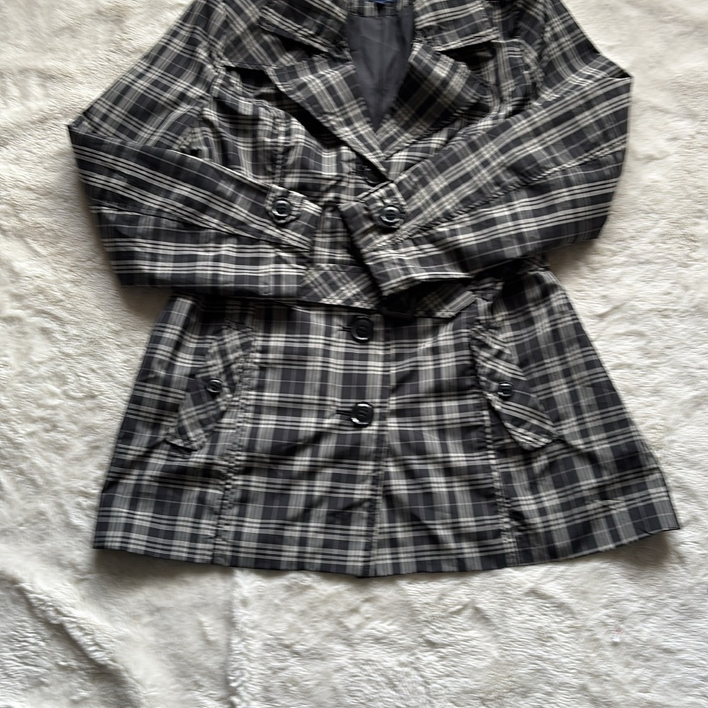 Reitmans Plaid Lightweight Jacket – Size 11 | Preppy Chic | Classic Pattern | - Picture 5 of 10